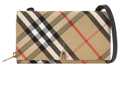 Snip Clutch, &pound;350, Handbags, Beige, Canvas, Front view